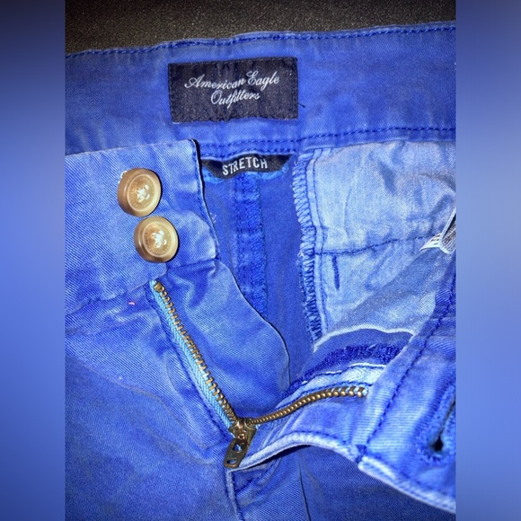 Women’s American Eagle Outfitters Short Shorts Blue Size 4 - Picture 6 of 9